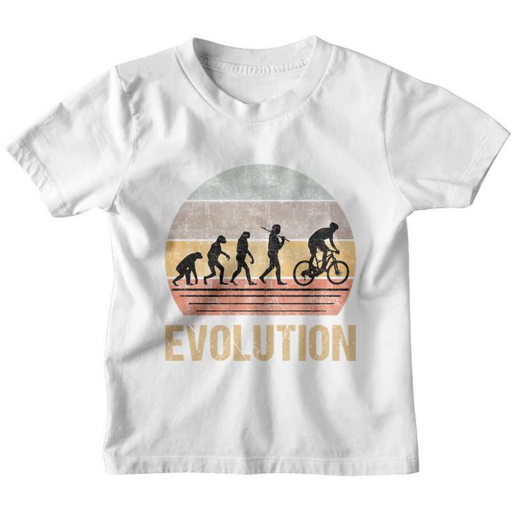 Cycling Evolution Vintage Retro Youth T-shirt