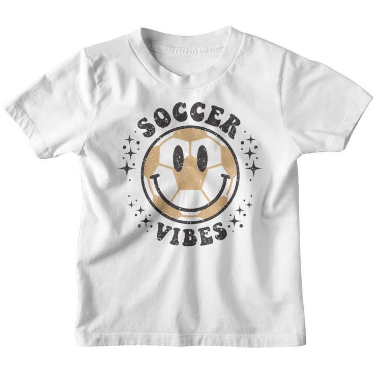 Game Day Vibes Leopard Soccer Season Players Fan  Youth T-shirt