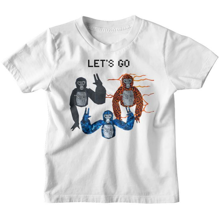 Gorilla Tag Monke Vr Gamer  For Kids Adults Ns  Youth T-shirt