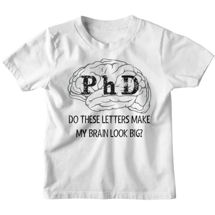 Graduation Do These Letters Make My Brain Look Big  Youth T-shirt