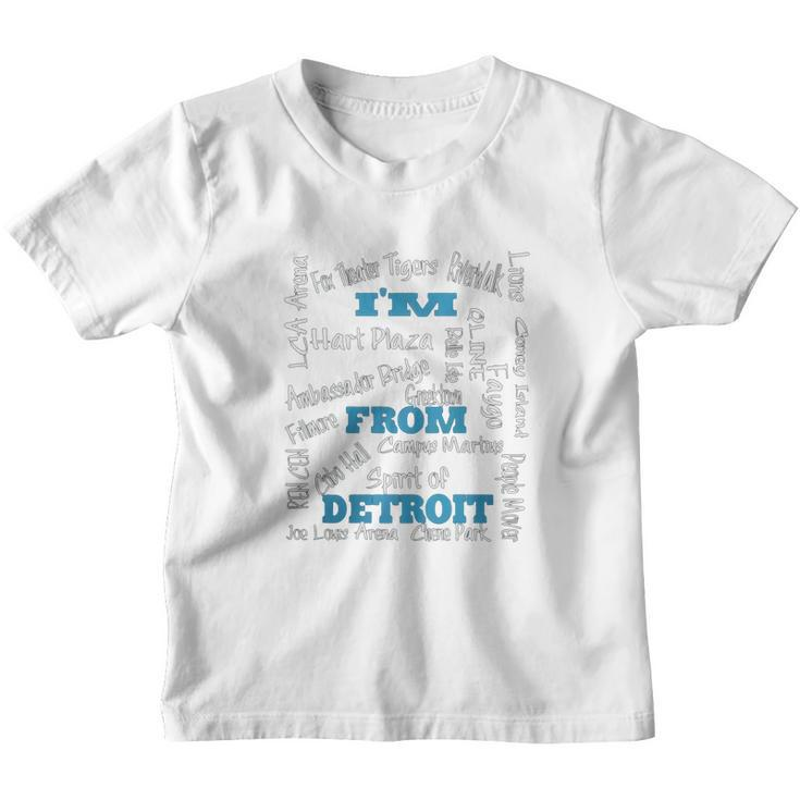 I Am From Detroit Youth T-shirt