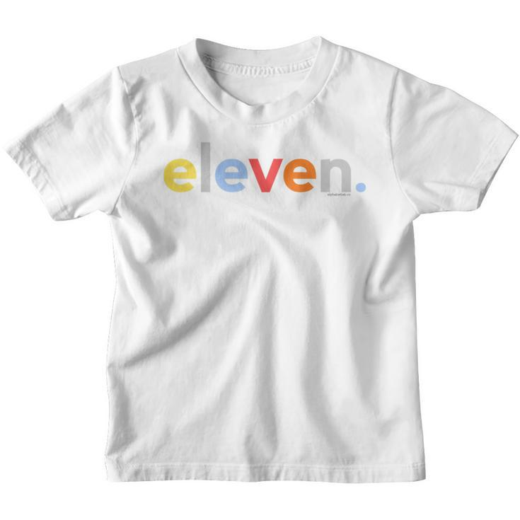 Kids 11Th Birthday  Boy 11 Year Old Eleven Age 11 Party   Youth T-shirt