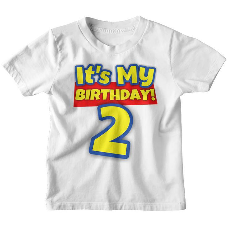 Kids 2 Year Old 2Nd Birthday Boys And Girls Its My Birthday  Youth T-shirt