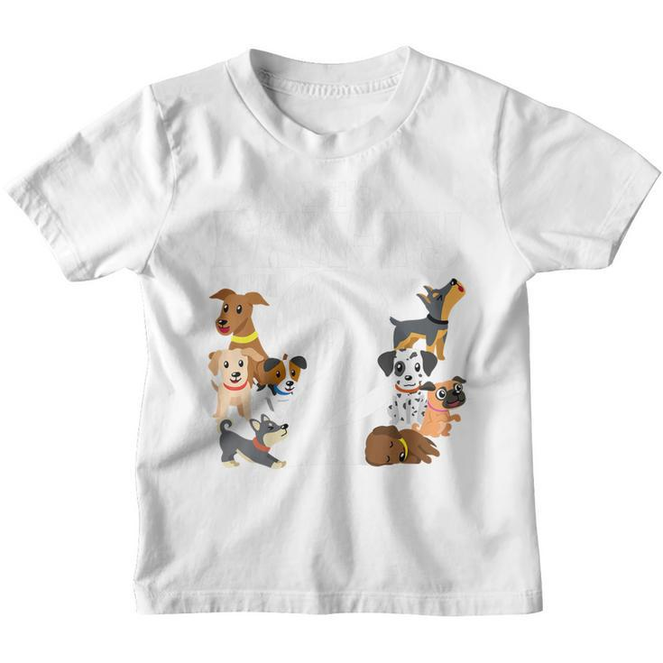 Kids 2 Year Old Puppy Dog Birthday Pawty Dogs 2Nd Party Gift Idea  Youth T-shirt