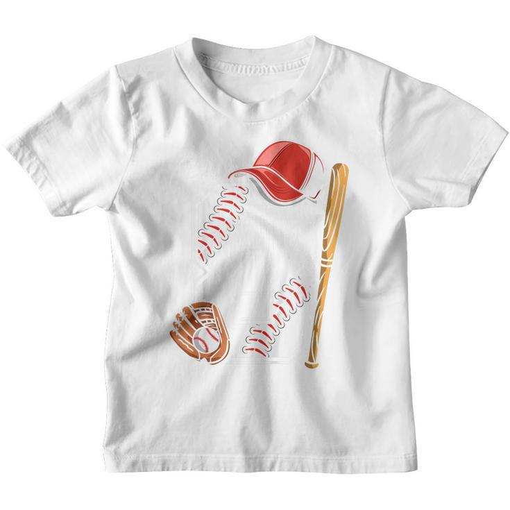 Kids 8Th Birthday Gift 8 Years Old Baseball Eighth Boys Kids Youth T-shirt