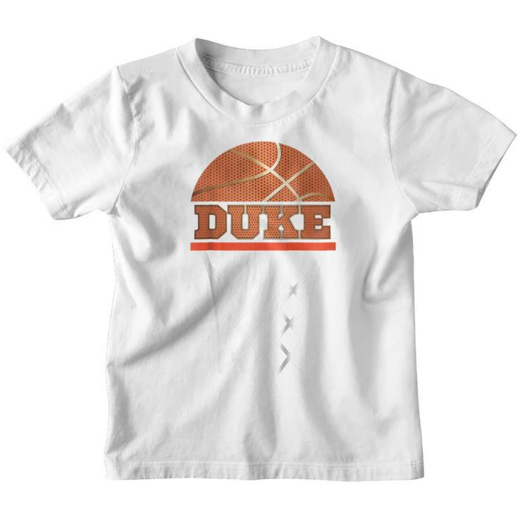 Kids Basketball Apparel | Custom Name Duke Youth Graphic T Youth T-shirt
