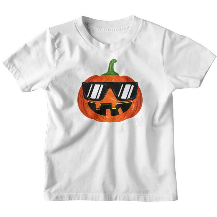 Kids Coolest Pumpkin In The Patch Toddler Boy Girl Halloween Kids  Youth T-shirt