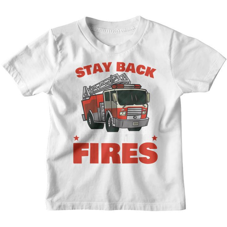 Kids Firefighter Fireman For Toddler Boys Firefighter Youth T-shirt