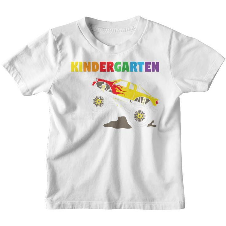 Kids Kindergarten Graduation Kindergarten Crushed It  Youth T-shirt