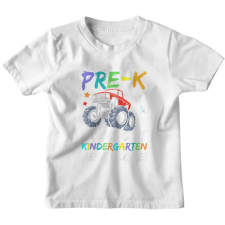 Kids So Long Pre-K Kindergarten Here I Come Pre-K Graduation  Youth T-shirt