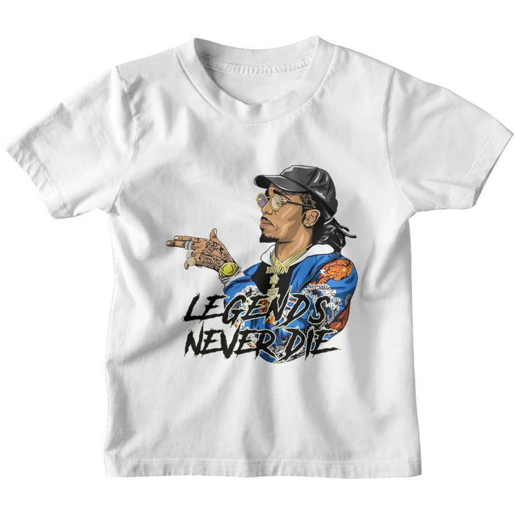 Legend Never Dies Rip Takeoff Rapper Rest In Peace V2 Youth T-shirt