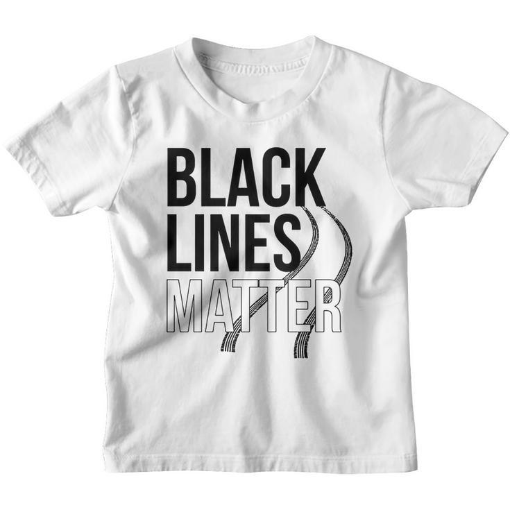Making Black Lines Matter Funny Car Guy V2 Youth T-shirt