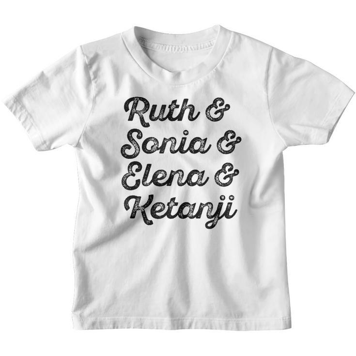 Ruth & Sonia & Elana & Ketanji Brown Jackson Scotus Rbg Meme Youth T-shirt
