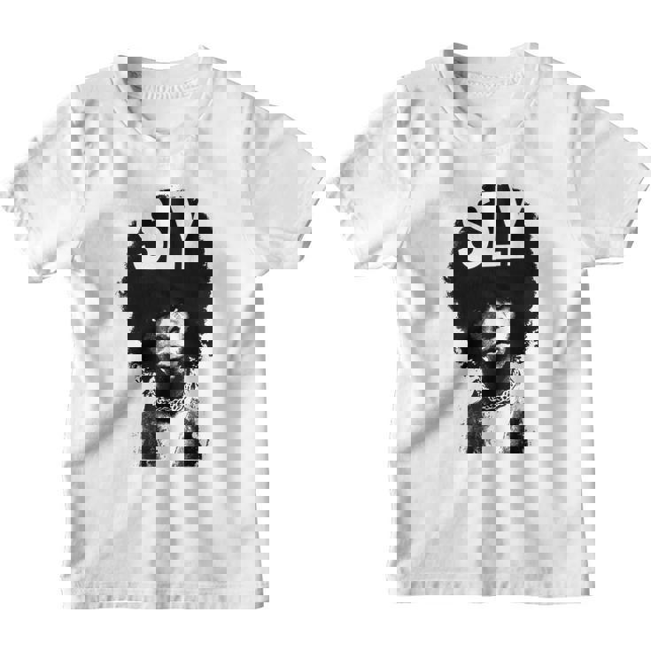 Sly Stone Portrait Tshirt Youth T-shirt