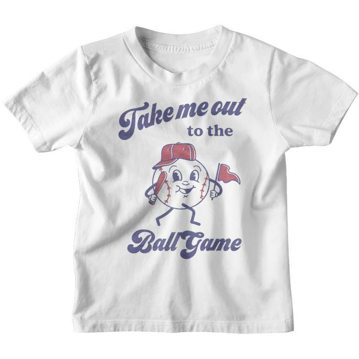 Take Me Out To The Ball Game Baseball Softball   Youth T-shirt