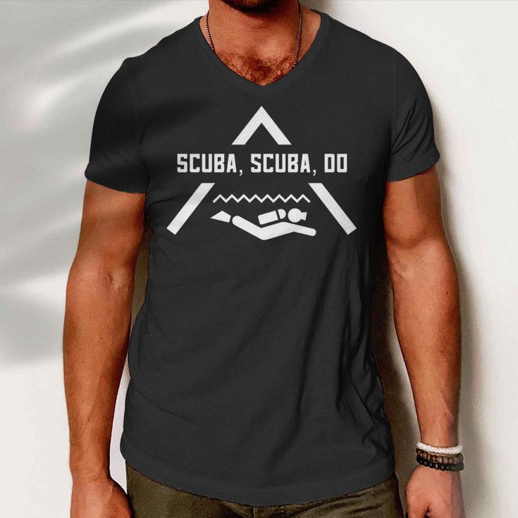 Scuba Scuba Do Funny Diving  V3 Men V-Neck Tshirt