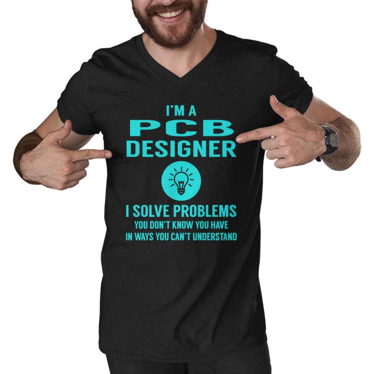 Pcb Designer Men V-Neck Tshirt