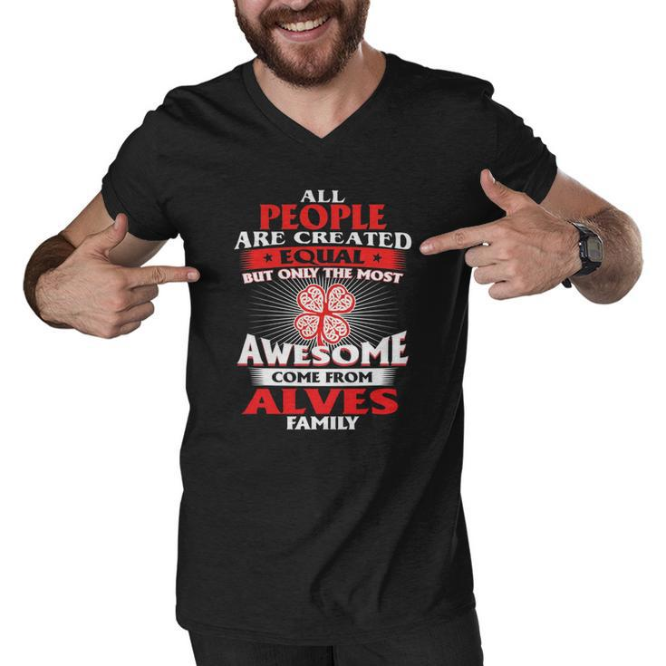 Its A Alves Thing You Wouldnt Understand - Name Custom T-Shirts Men V-Neck Tshirt