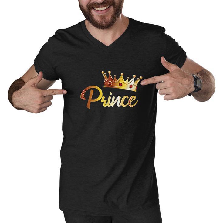 VIPwees Charming Prince Musician Organic Cotton T-Shirt For Kids - Boys & Girls - View #6