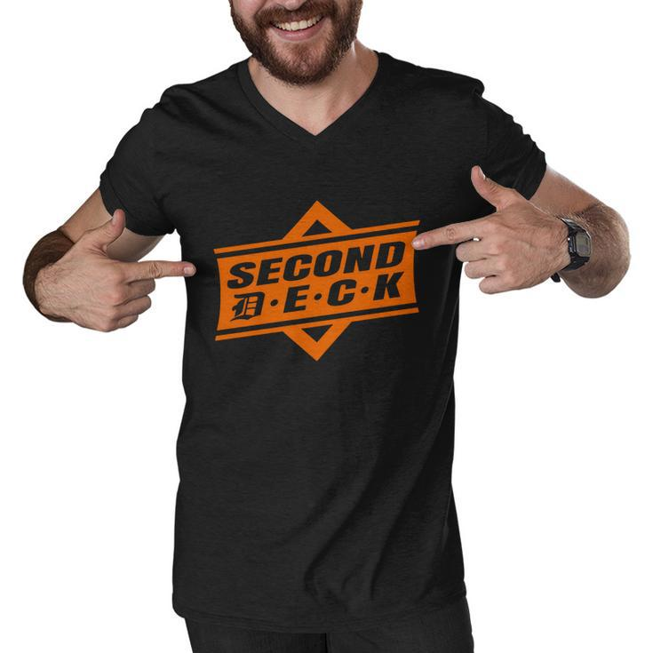 Second Deck T-Shirt Men V-Neck Tshirt