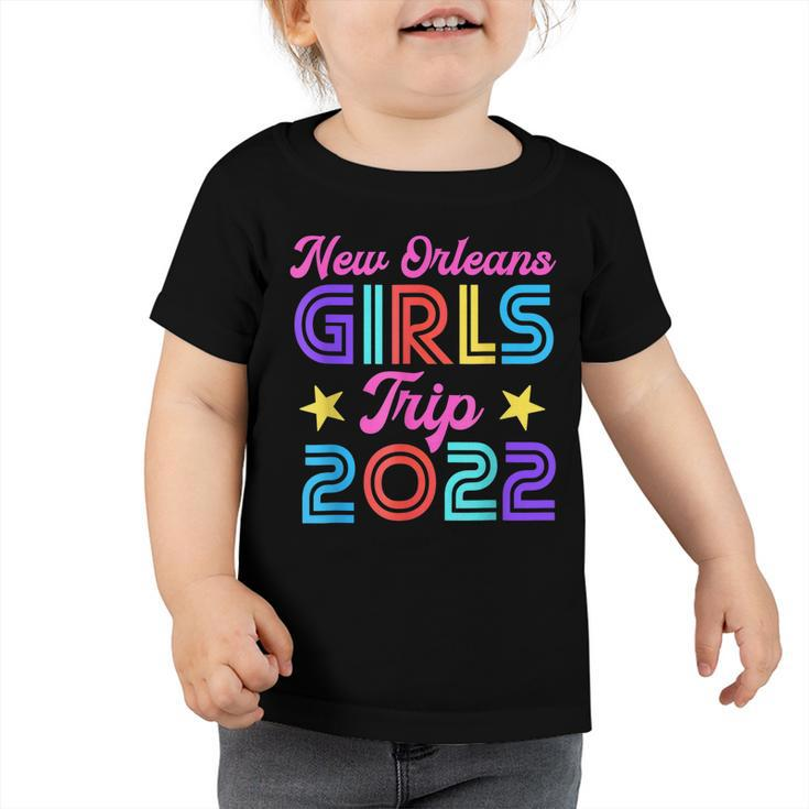 New Orleans Girls Trip 2022 Matching Bachelorette  Toddler Tshirt