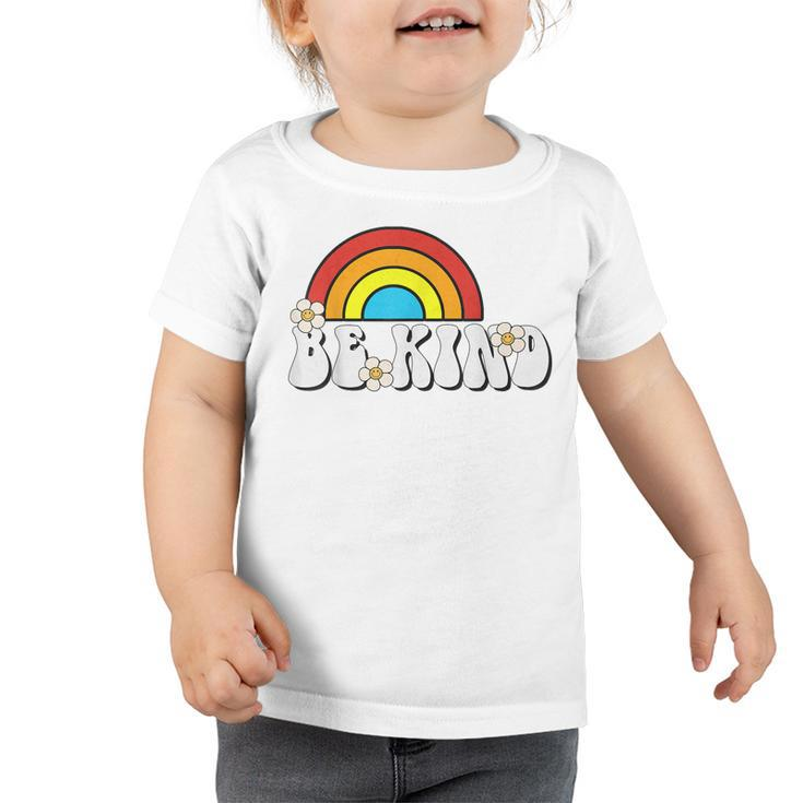 Be Kind Rainbow Orange Anti Bullying Unity Day Kids  Toddler Tshirt