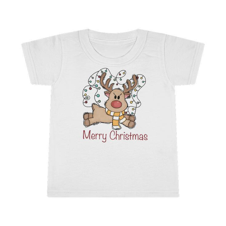 Christmas Deer Merry Christmas Infant Tshirt