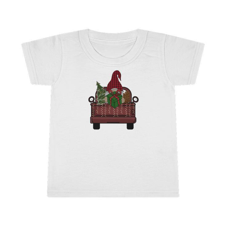 Christmas Gnomes Red Truck V2 Infant Tshirt