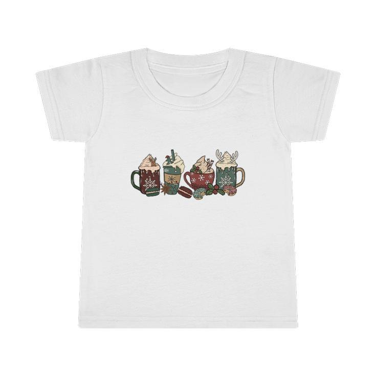 Christmas Latte Gift For Coffee Lover Infant Tshirt