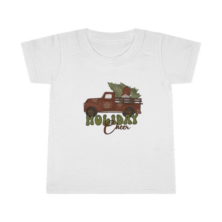 Christmas Red Truck Holiday Cheer Infant Tshirt