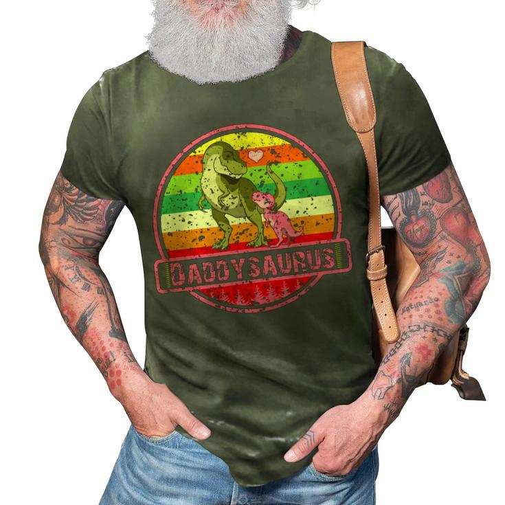 Cute Fathers Day T  Dinosaur 3D Print Casual Tshirt