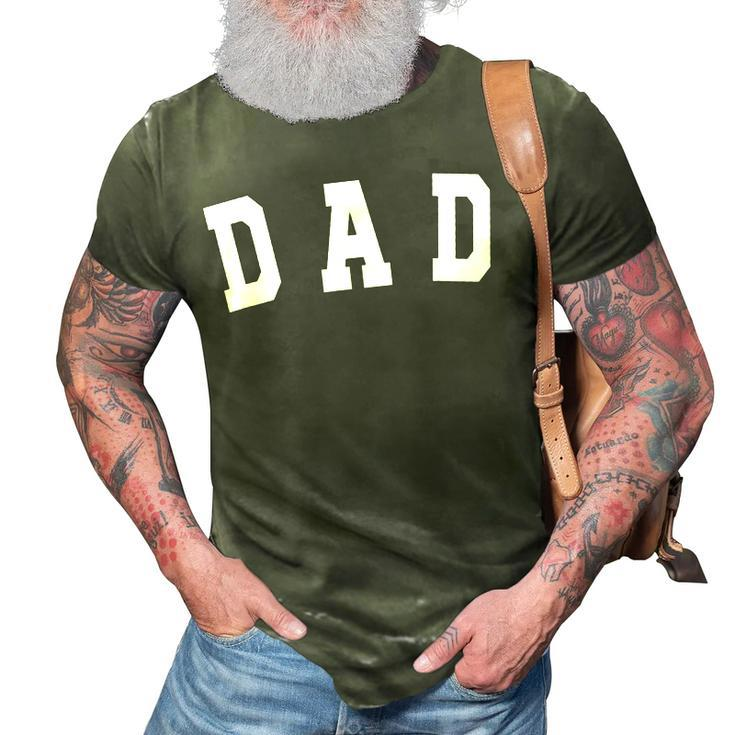 Dad Cool Fathers Day Idea For Papa Funny Dads Men Gift For Mens 3D Print Casual Tshirt