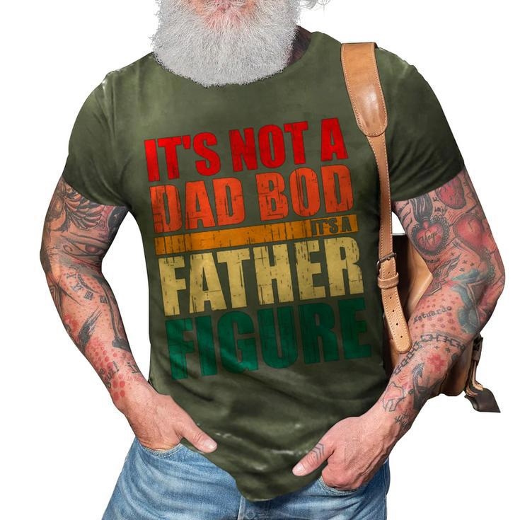 Dad Father Bod Figure Apparel I Father’S Day Beer Gag Drink Gift For Mens 3D Print Casual Tshirt