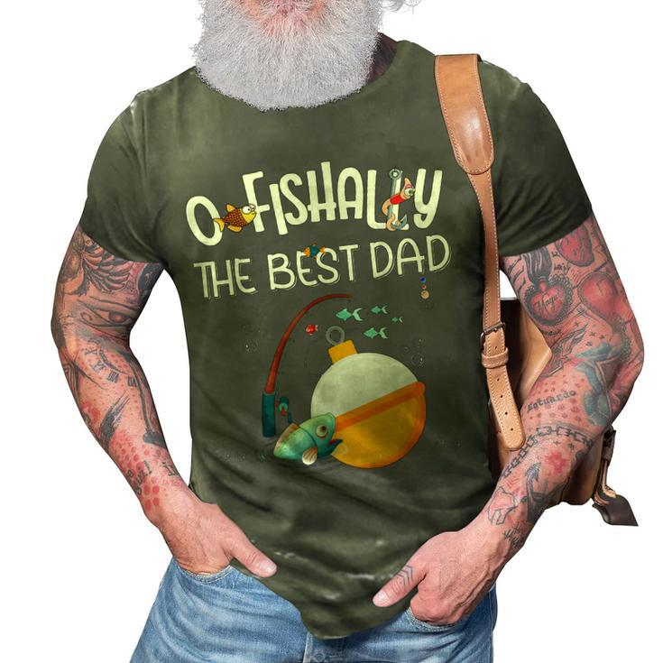 O Fish Ally One Birthday Outfit Dad Of The Birthday Gift For Mens 3D Print Casual Tshirt