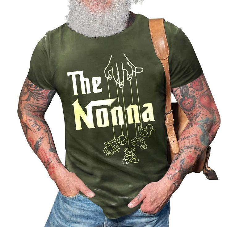 The Nonna Grandma Grandmother Grandmom Granny Grandparent 3D Print Casual Tshirt
