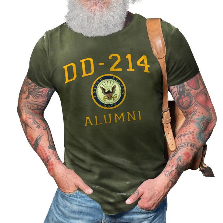 Us Navy Veteran Dd214 Alumni Dd214 Military Gift 3D Print Casual Tshirt