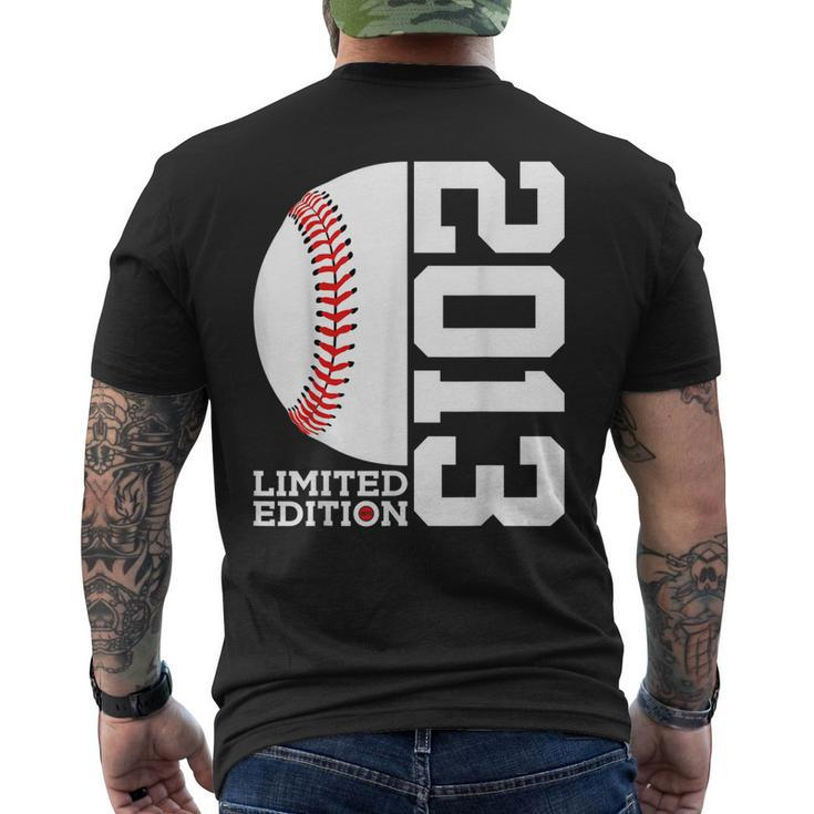 10Th Birthday Baseball Limited Edition 2013 Men's Back Print T-shirt