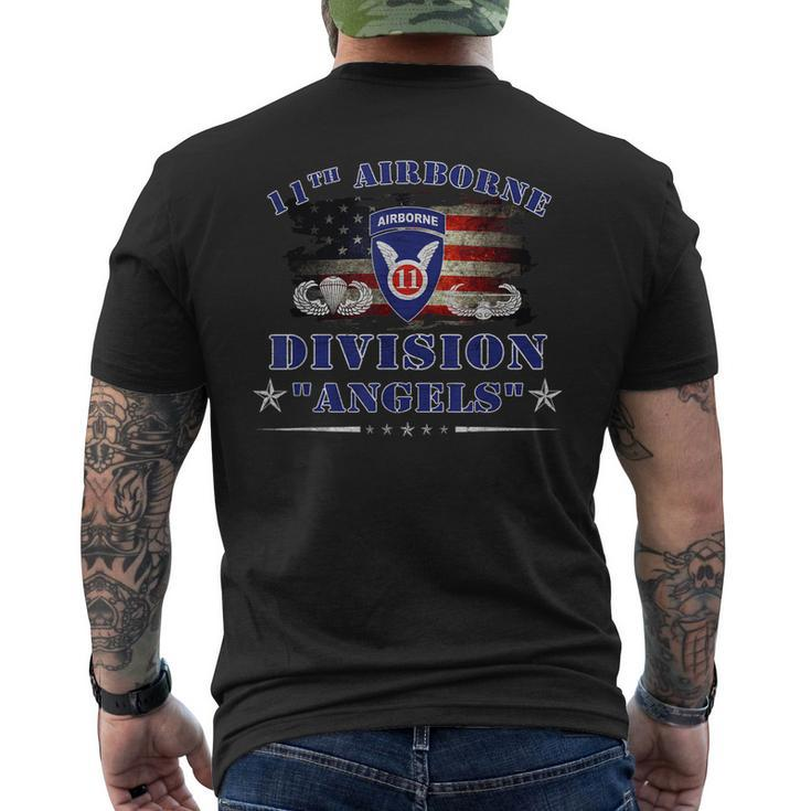 11Th Airborne Division In Alaska Us Army Vintage Men's T-shirt Back Print