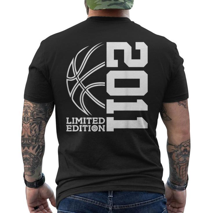 12Th Birthday Basketball Limited Edition 2011 Men's Back Print T-shirt