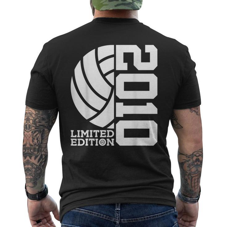 13Th Birthday Volleyball Limited Edition 2010 Men's Back Print T-shirt