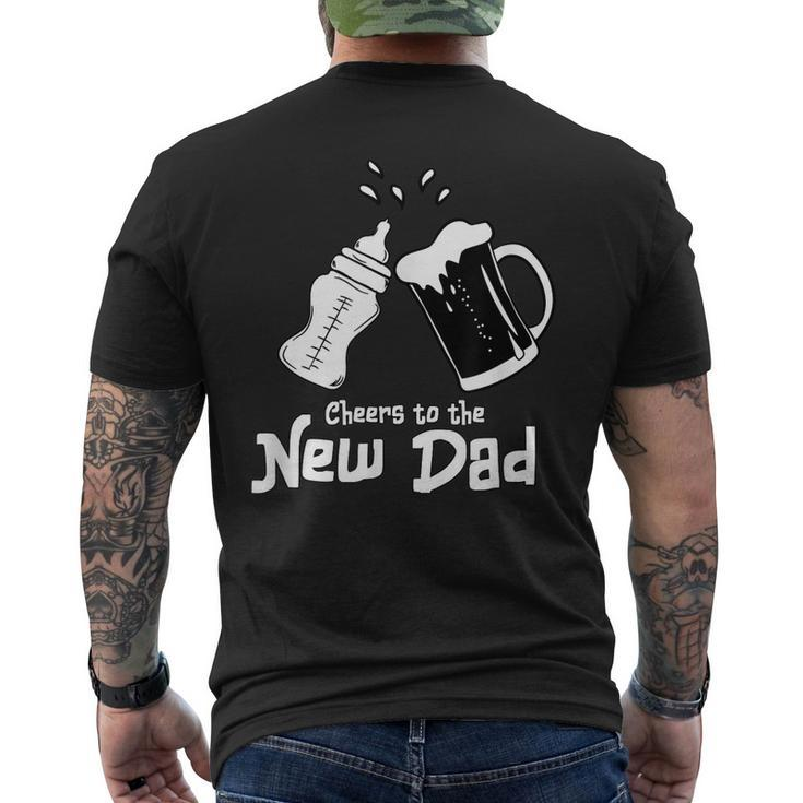 1St Time Dad Apparel For Dad To Be Men's T-shirt Back Print