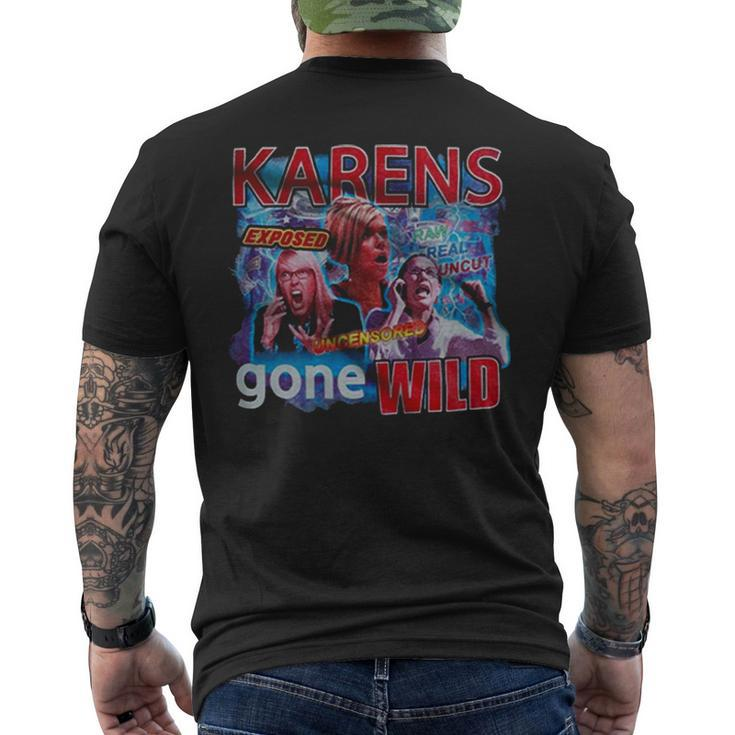 2023 Karens Gone Wild Men's Back Print T-shirt