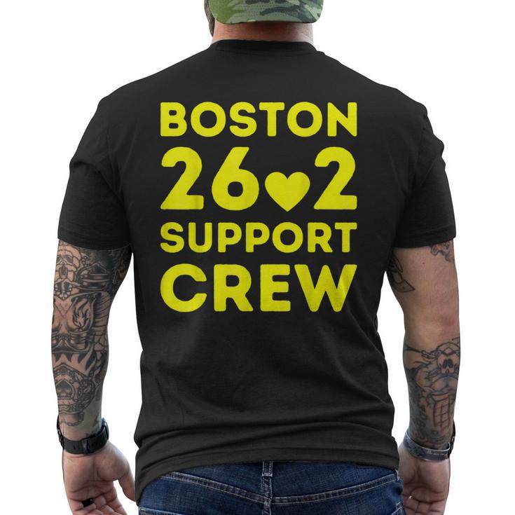 2023 Marathon Boston Support Crew Marathon 00 Support Staff Men's Back Print T-shirt