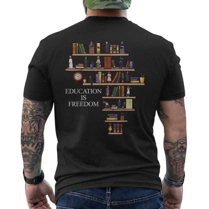 Men's Crewneck Short Sleeve Back Print T-shirt