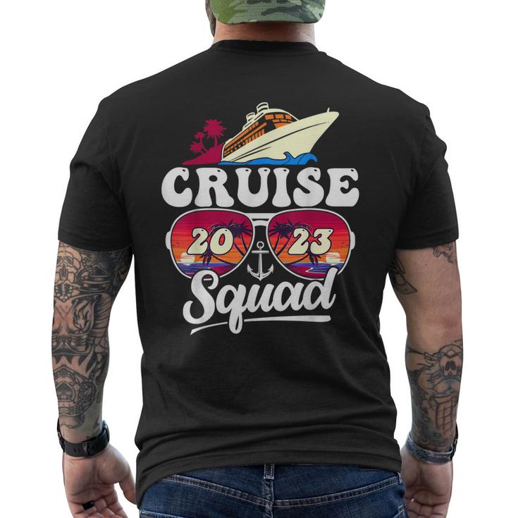 Men's Crewneck Short Sleeve Back Print T-shirt
