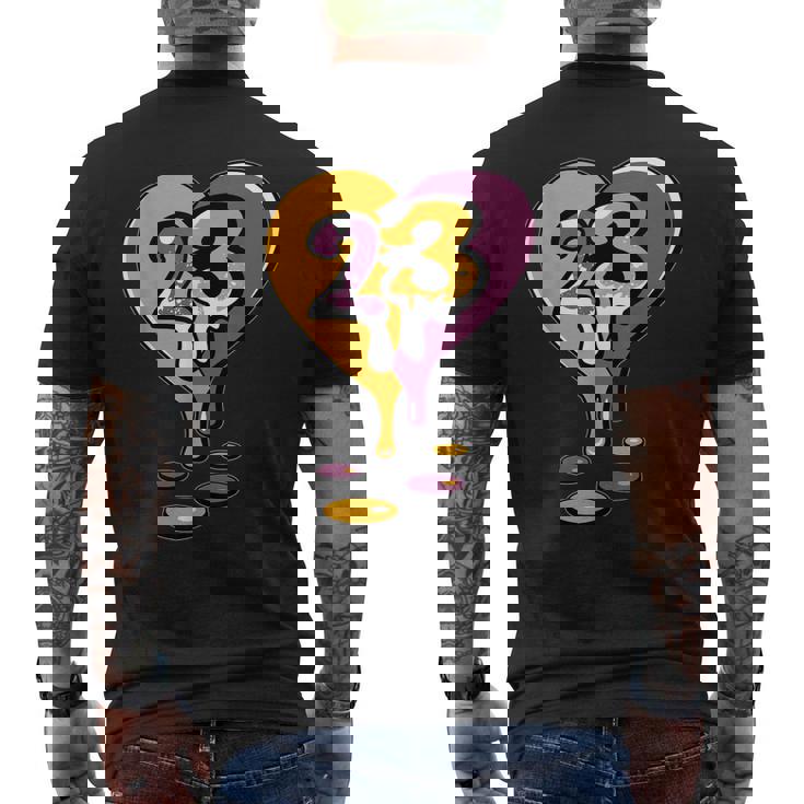 23 Drip Heart Brotherhood 1S Unisex Matching Men's Back Print T-shirt