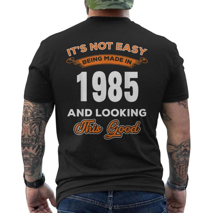 34Rd Birthday Shirts 34 Years Old Men's Back Print T-shirt
