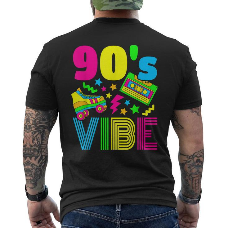 90S Vibe 1990S Fashion 90S Theme Outfit Nineties Theme Party Men's Back Print T-shirt