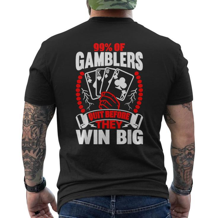  99% of Gamblers Quit Before Hitting It Big Long Sleeve T-Shirt  : Clothing, Shoes & Jewelry