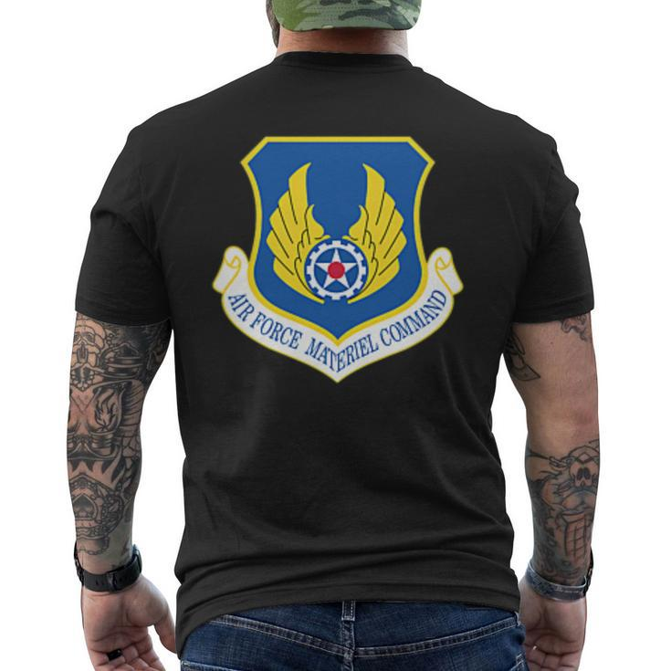 Air Force Materiel Command Veteran Us Air Force Veterans Day V2 Men's T-shirt Back Print